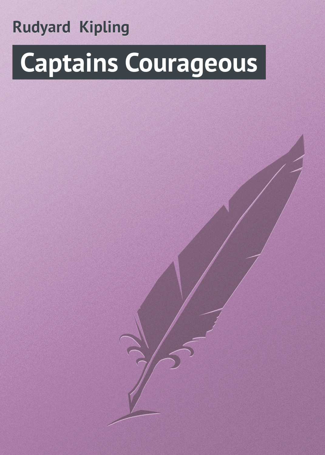 Книга Captains Courageous из серии , созданная Rudyard Kipling, может относится к жанру Зарубежная старинная литература, Зарубежная классика. Стоимость электронной книги Captains Courageous с идентификатором 21103398 составляет 5.99 руб.