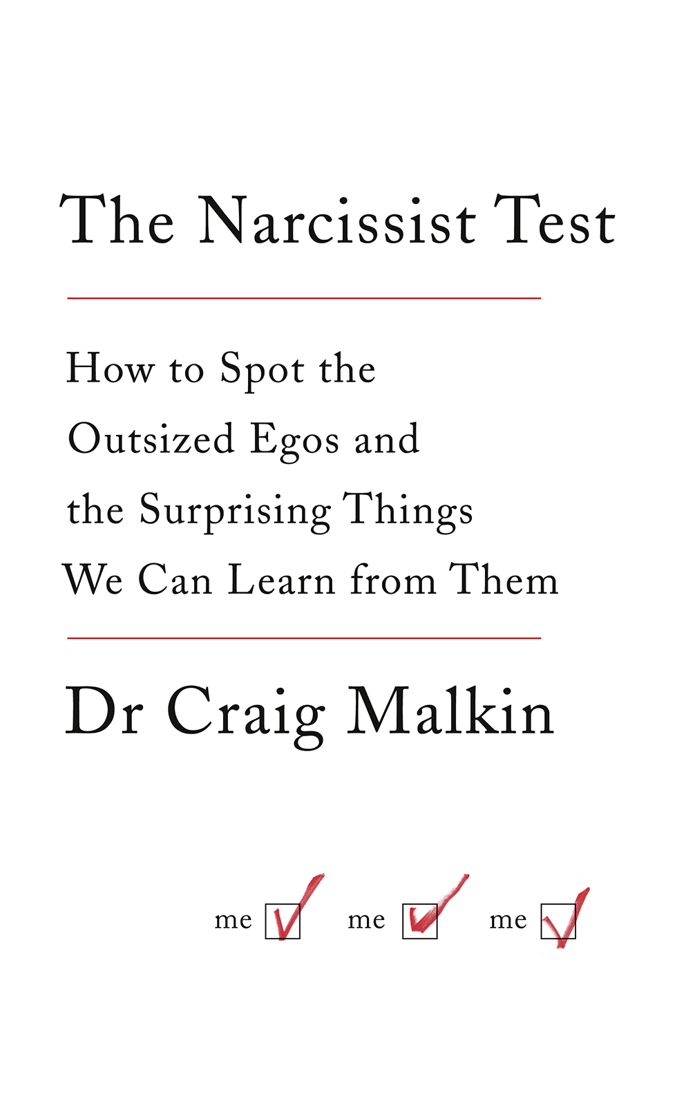 The Narcissist Test: How to spot outsized egos ... and the surprising things we can learn from them