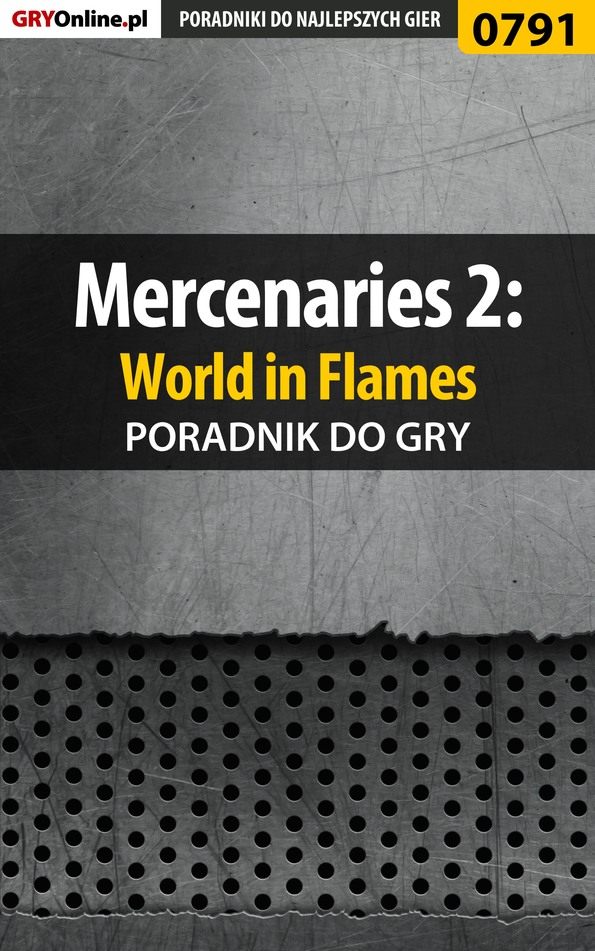 Книга Poradniki do gier Mercenaries 2: World in Flames созданная Maciej Jałowiec может относится к жанру компьютерная справочная литература, программы. Стоимость электронной книги Mercenaries 2: World in Flames с идентификатором 57202896 составляет 130.77 руб.