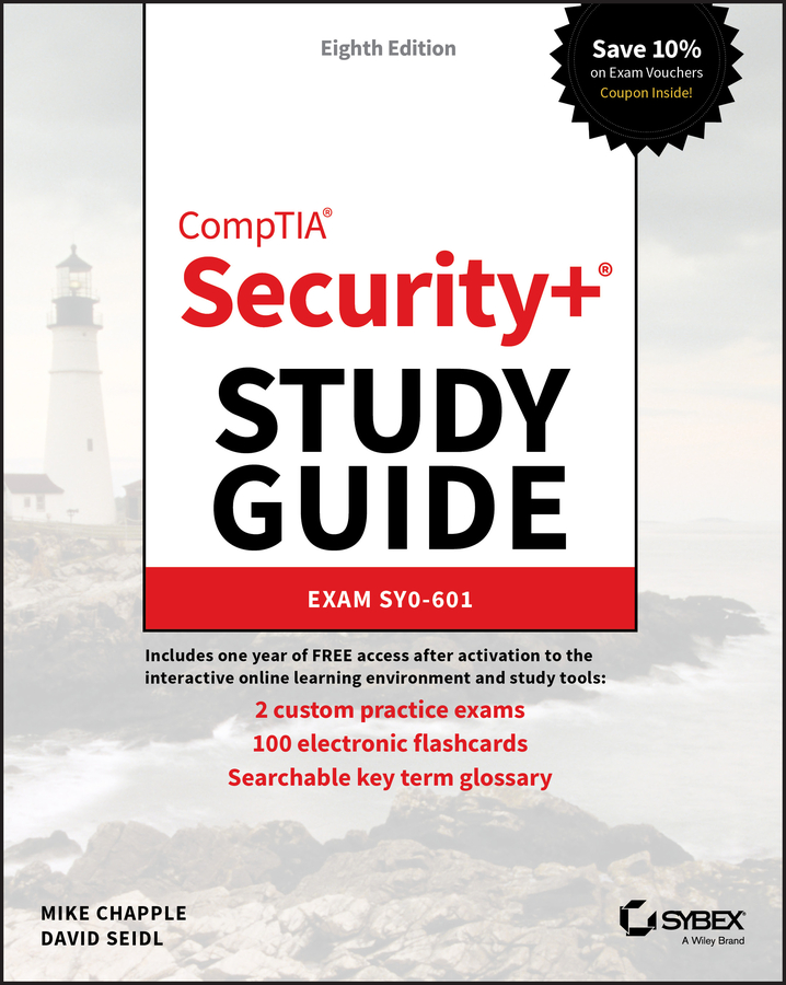 Книга  CompTIA Security+ Study Guide созданная David Seidl, Mike Chapple, Wiley может относится к жанру зарубежная компьютерная литература. Стоимость электронной книги CompTIA Security+ Study Guide с идентификатором 63675795 составляет 3352.19 руб.