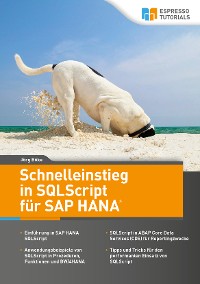 Книга  Schnelleinstieg in SQLScript für SAP HANA созданная Jörg Böke, Espresso Tutorials может относится к жанру программы. Стоимость электронной книги Schnelleinstieg in SQLScript für SAP HANA с идентификатором 64854795 составляет 1565.66 руб.