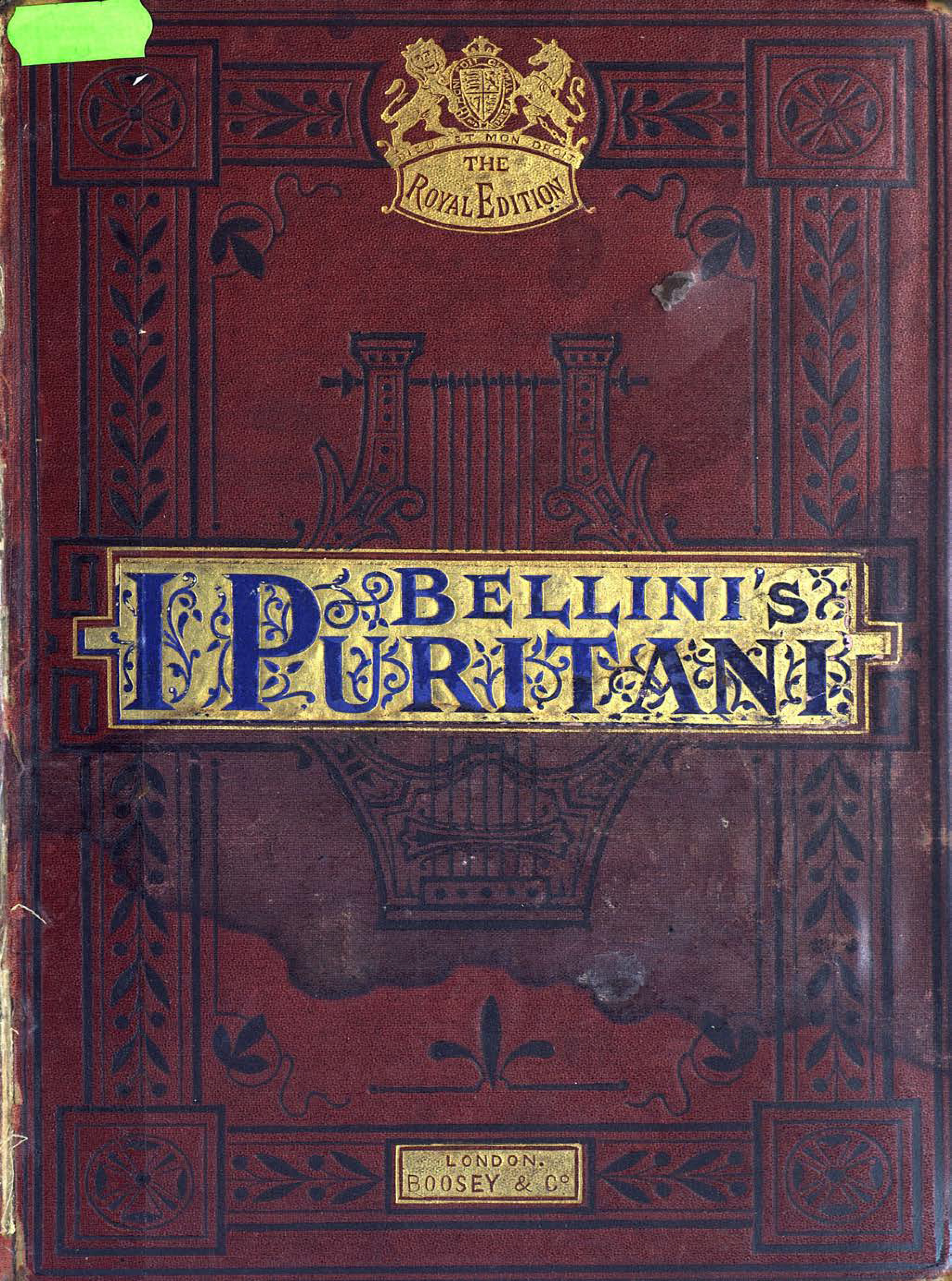 Винченцо Беллини I Puritani