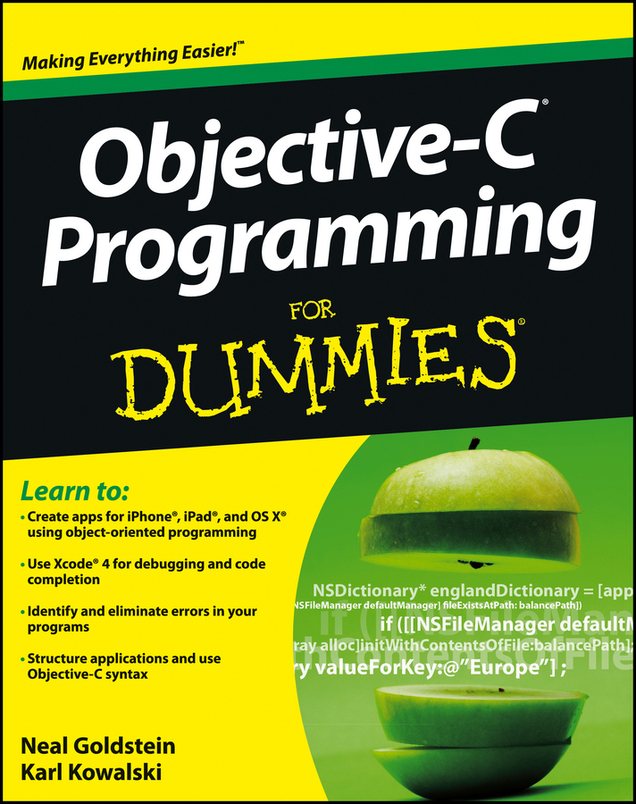 Neal Goldstein Objective-C Programming For Dummies
