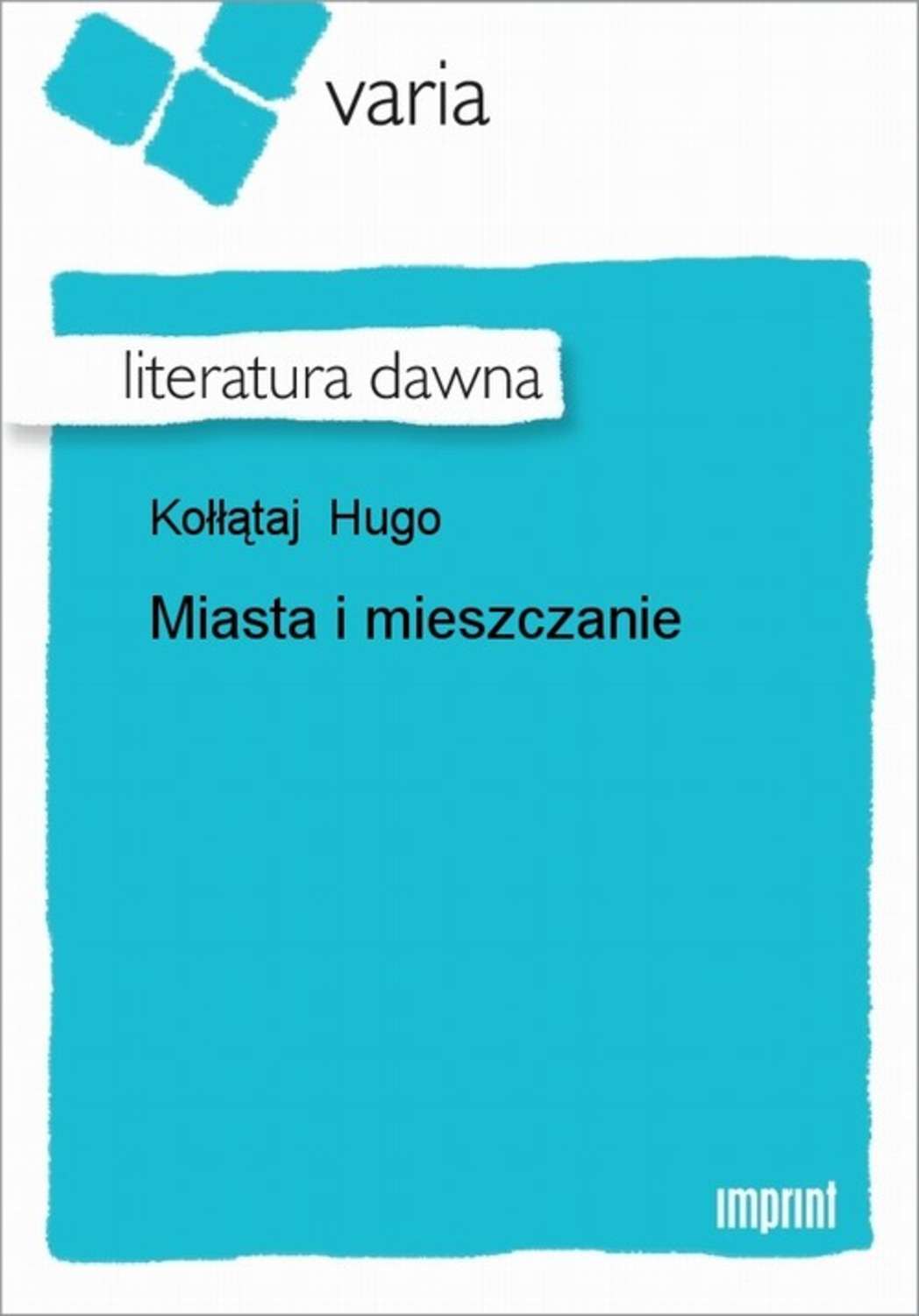 Miasta i mieszczanie