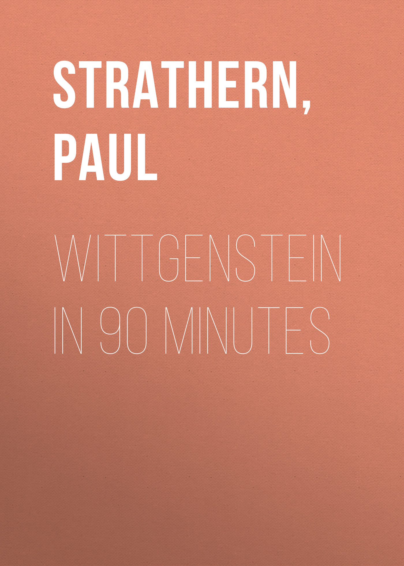 Wittgenstein in 90 Minutes