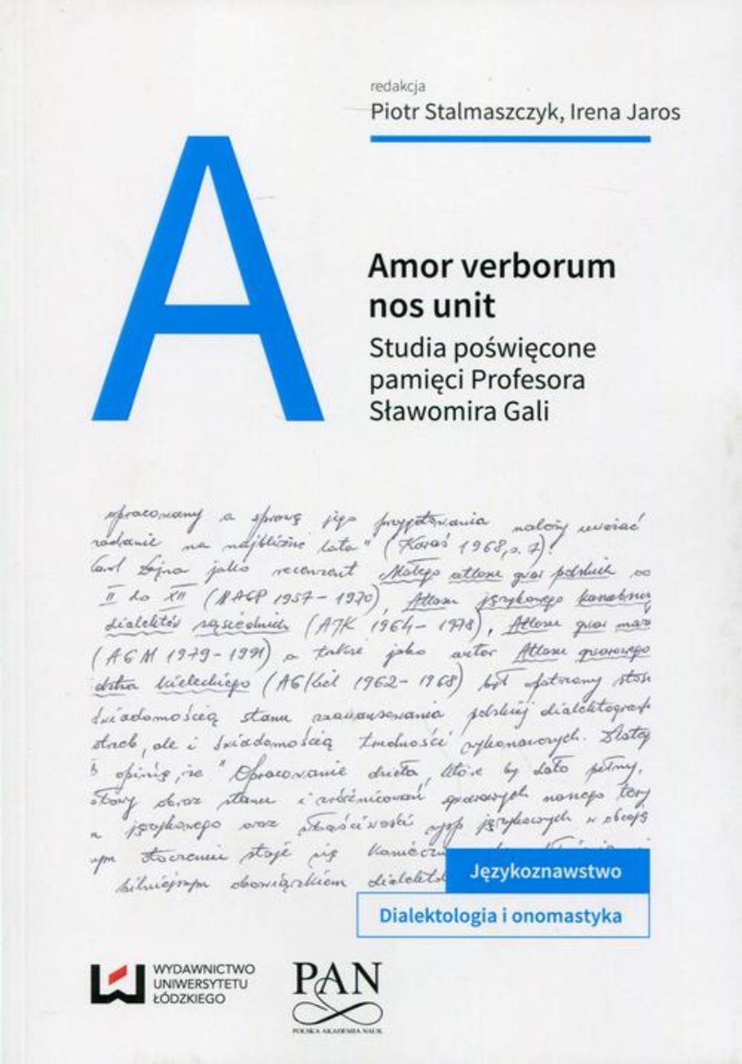 

Amor verborum nos unit