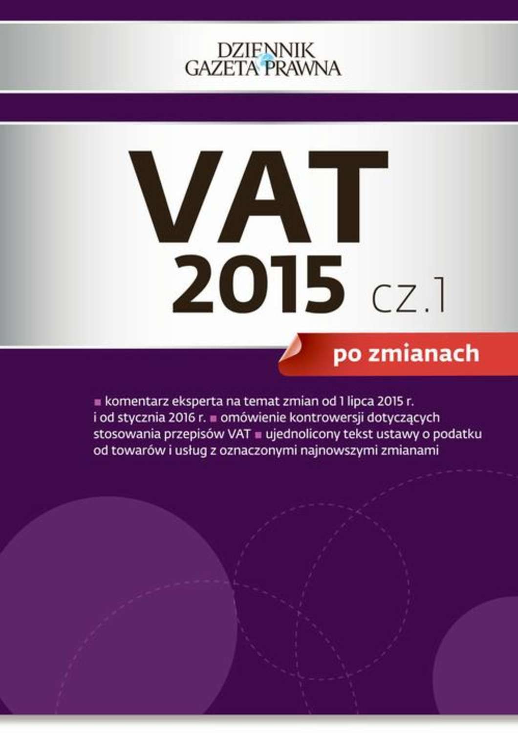 VAT 2015 po zmianach cz. 1