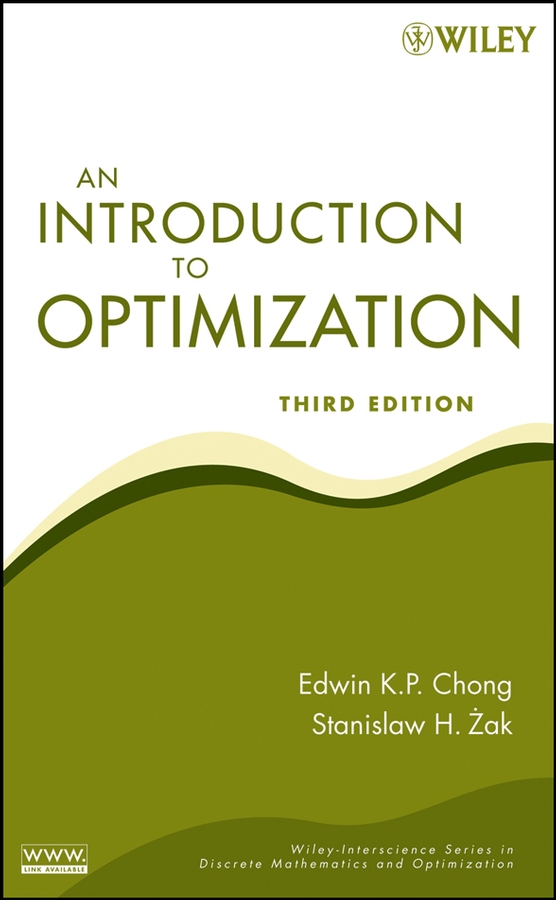 Edwin Chong K.P., An Introduction To Optimization – Download As Pdf At ...