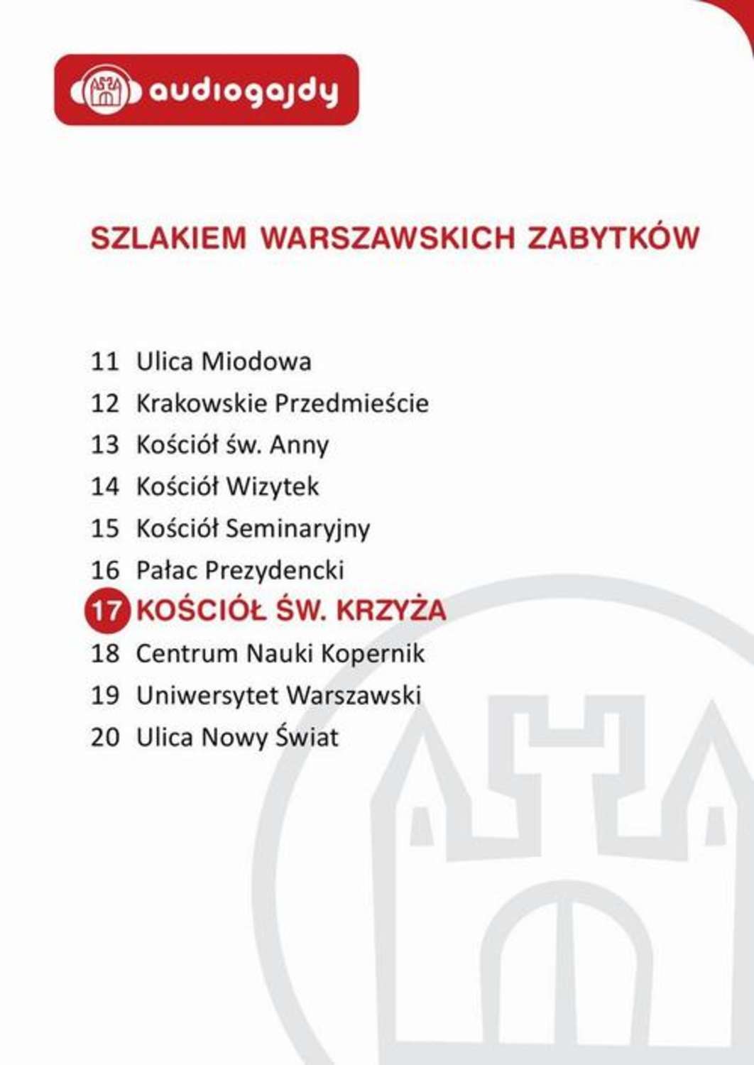 Kościół św. Krzyża. Szlakiem warszawskich zabytków