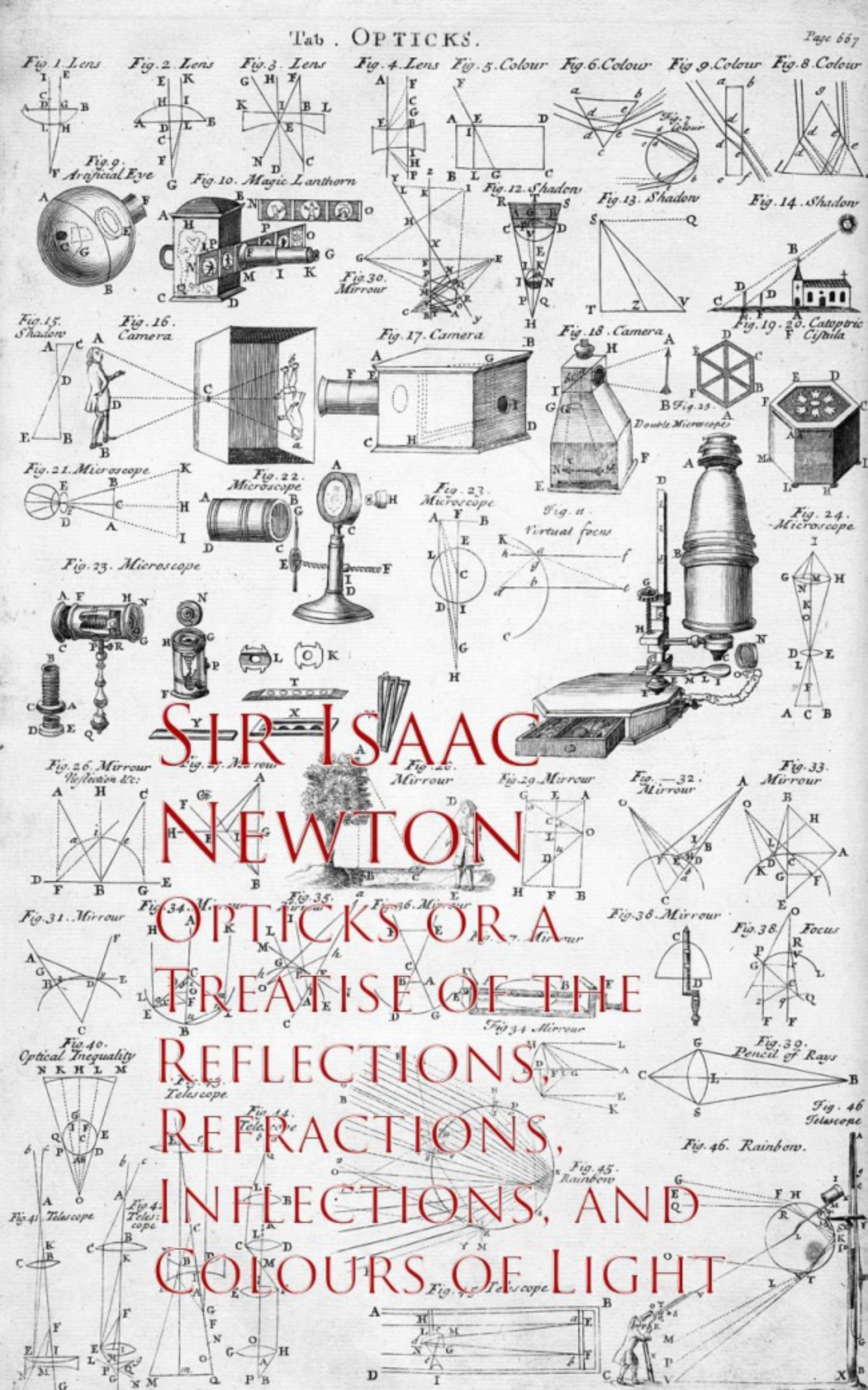 Sir Isaac Newton Opticks or a Treatise of the Reflections, Refracections, and Colours of Light isaac newton optice