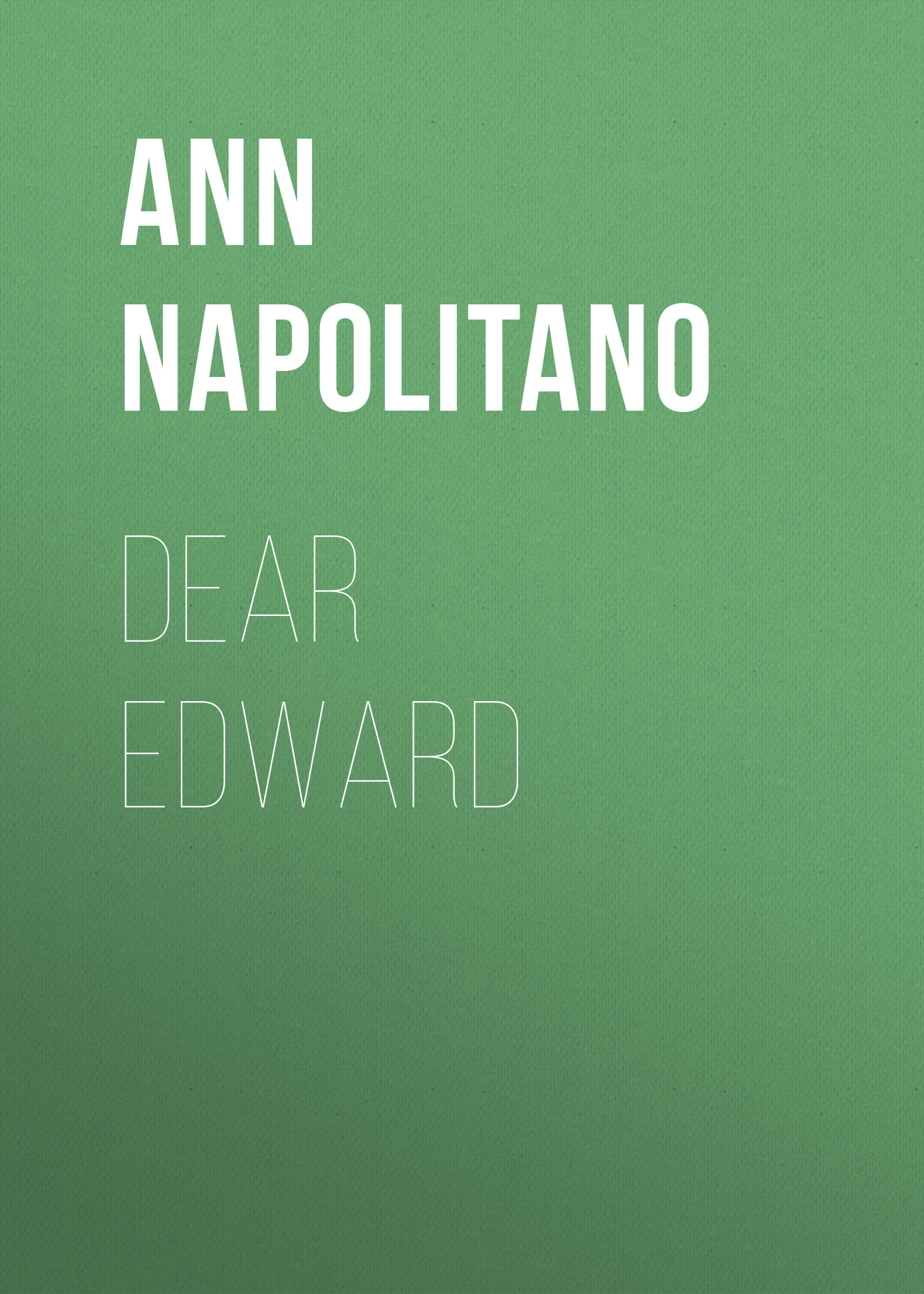 

Dear Edward