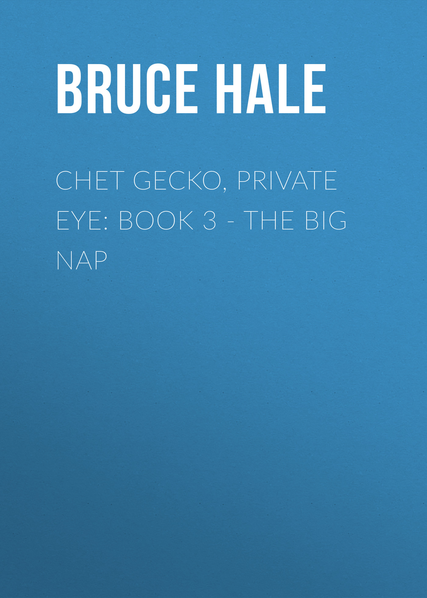 

Chet Gecko, Private Eye: Book 3 - The Big Nap
