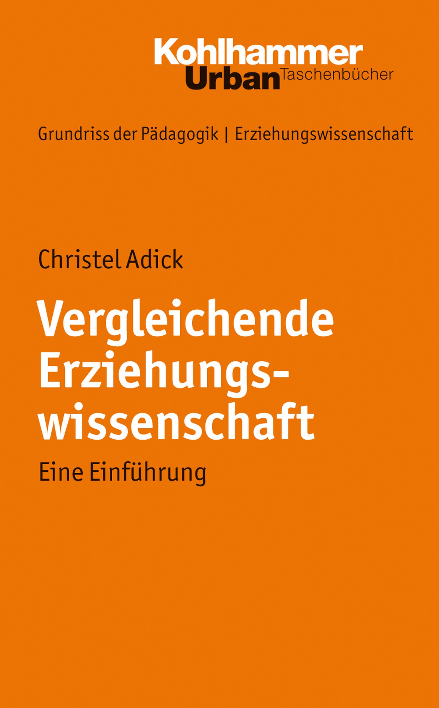 

Vergleichende Erziehungswissenschaft