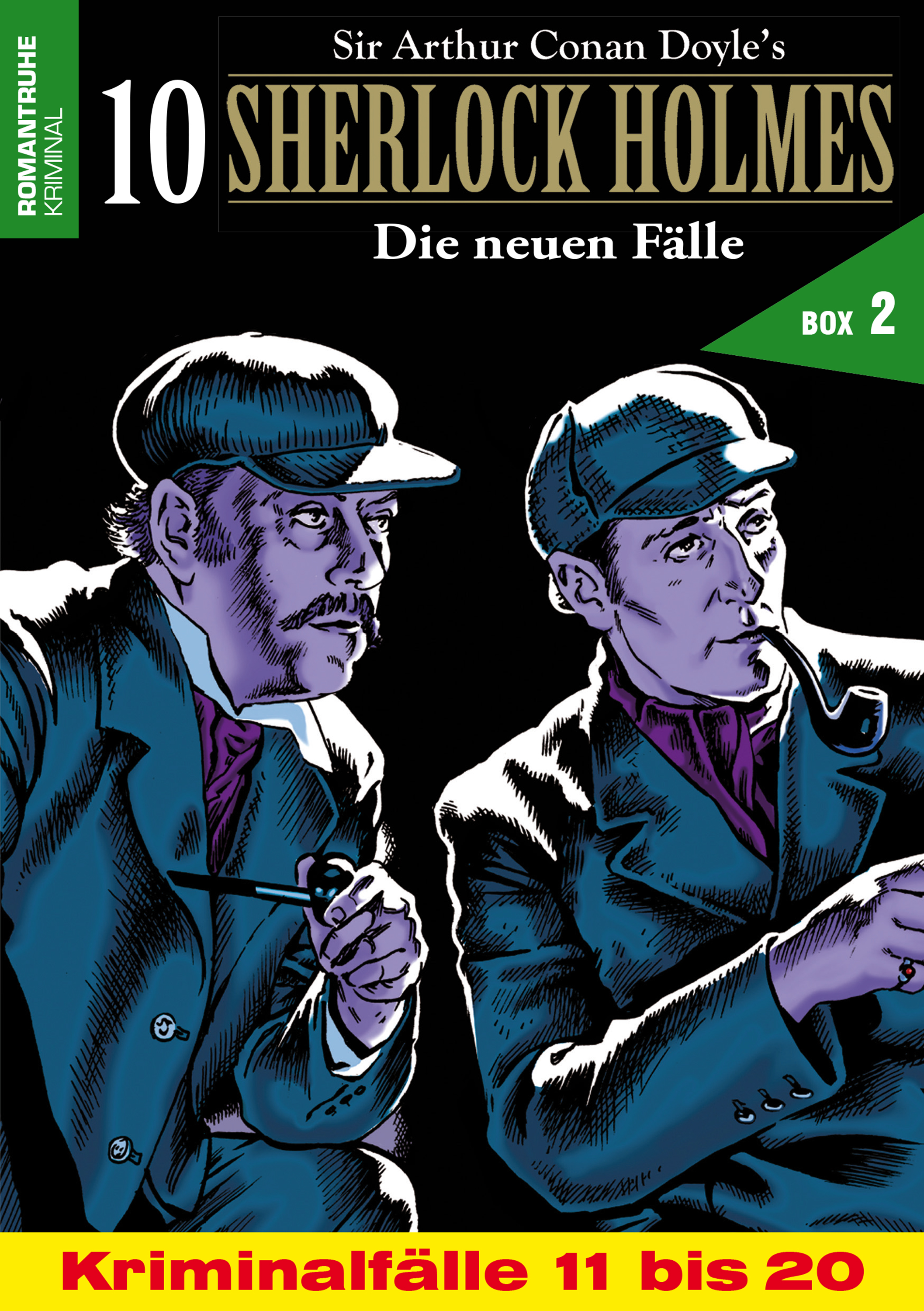 10 SHERLOCK HOLMES – Die neuen Fälle Box 2