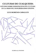 Culturas de cualquiera - Luis Moreno-Caballud