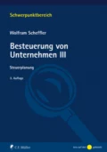 Besteuerung von Unternehmen III - Wolfram Scheffler