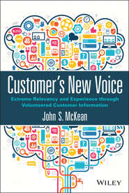 Customer\'s New Voice. Extreme Relevancy and Experience through Volunteered Customer Information