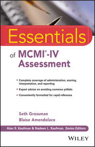 Essentials of MCMI-IV Assessment