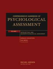 Comprehensive Handbook of Psychological Assessment, Volume 1