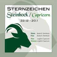 Sternzeichen Steinbock 22,12,-20,1,