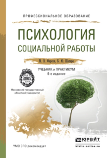 Обложка книги Психология социальной работы 6-е изд., пер. и доп. Учебник и практикум для СПО, Михаил Васильевич Фирсов