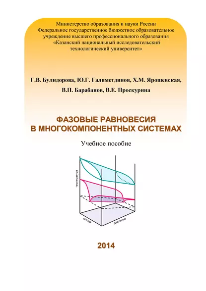 Обложка книги Фазовые равновесия в многокомпонентных системах, В. П. Барабанов