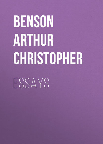 Benson Arthur Christopher — Essays