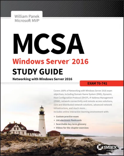 Обложка книги MCSA Windows Server 2016 Study Guide: Exam 70-741, William  Panek