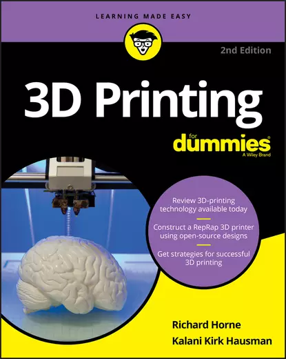 Обложка книги 3D Printing For Dummies, Richard Horne