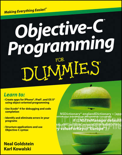 Neal  Goldstein - Objective-C Programming For Dummies