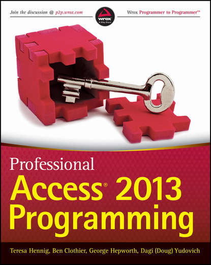 Professional Access 2013 Programming - Teresa  Hennig