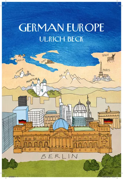 Обложка книги German Europe, Ulrich  Beck