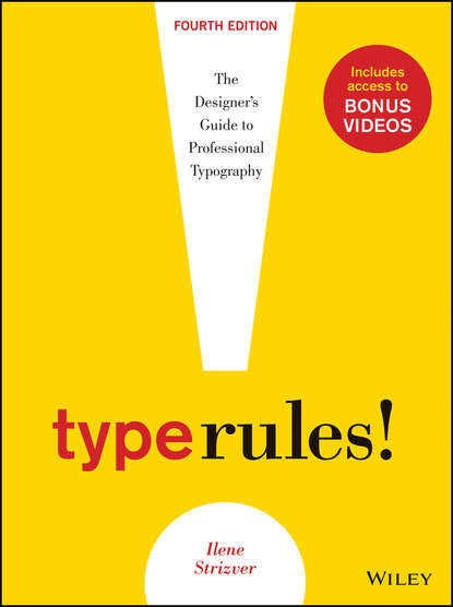 Type Rules. The Designer s Guide to Professional Typography