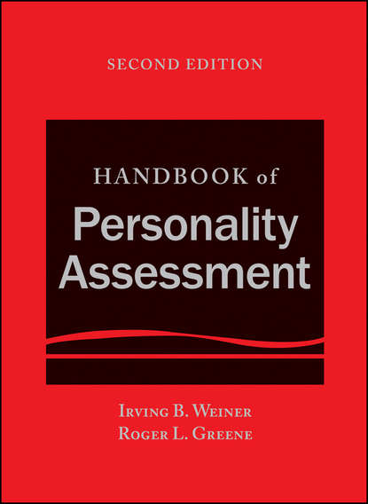 Handbook of Personality Assessment - Irving B. Weiner