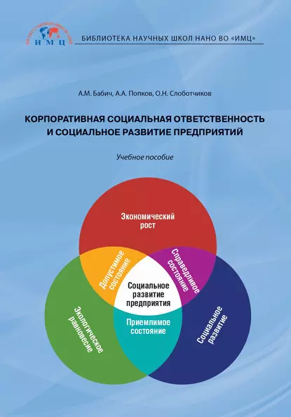 Обложка книги Корпоративная социальная ответственность и социальное развитие предприятий, А. М. Бабич
