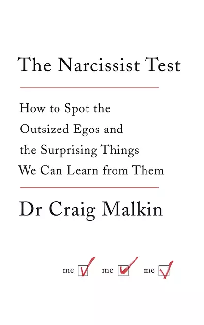 Обложка книги The Narcissist Test: How to spot outsized egos ... and the surprising things we can learn from them, Dr Malkin Craig