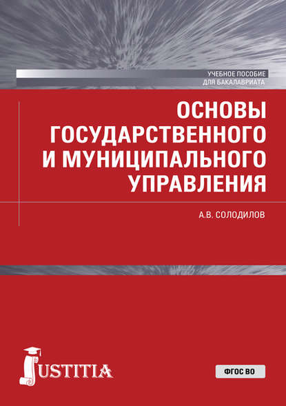 А. В. Солодилов - Основы государственного и муниципального управления