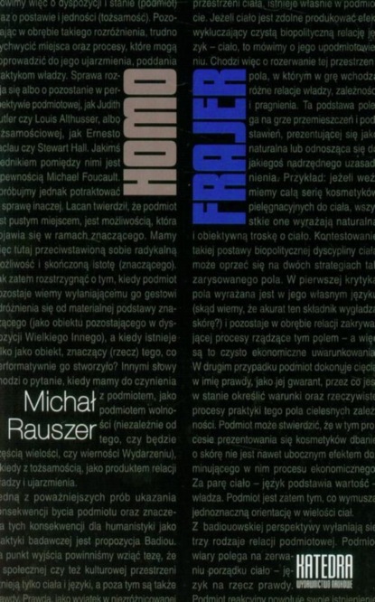 Michał Rauszer - Homo frajer