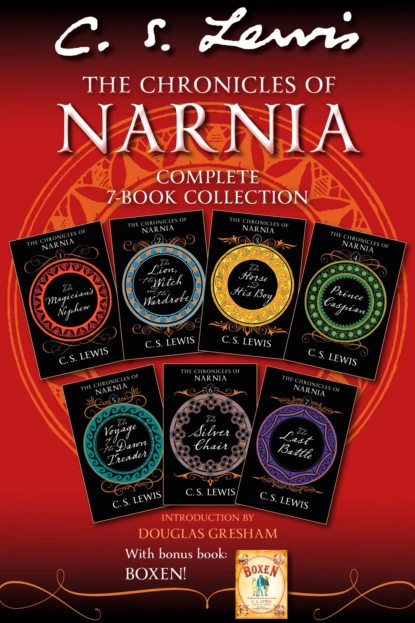 Обложка книги The Chronicles of Narnia 7-in-1 Bundle with Bonus Book, Boxen, Клайв Стейплз Льюис