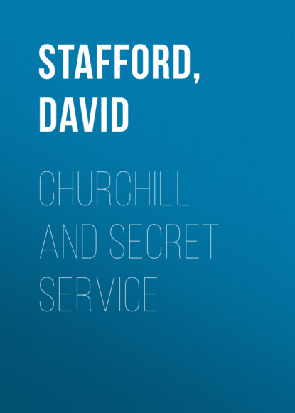 David W. Stafford - Churchill and Secret Service