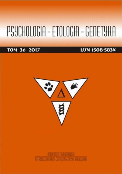 

Psychologia-Etologia-Genetyka nr 36/2017