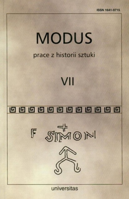 Wojciech Bałus - Modus. Prace z historii sztuki. Tom VII