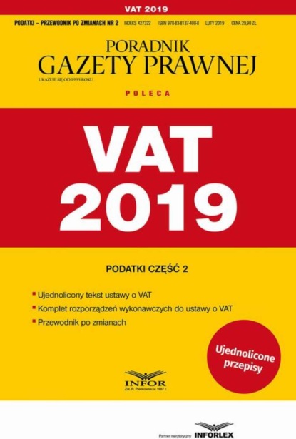 praca zbiorowa - Vat 2019