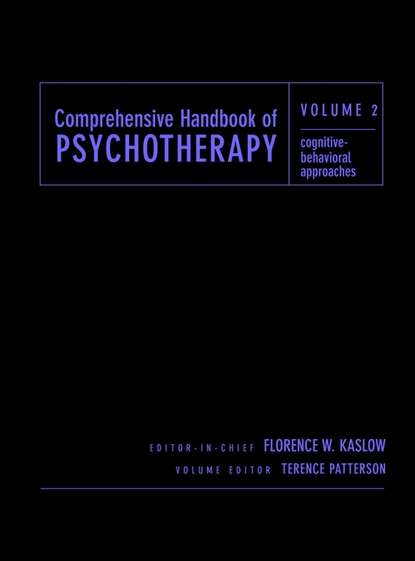 Terence  Patterson - Comprehensive Handbook of Psychotherapy, Cognitive-Behavioral Approaches