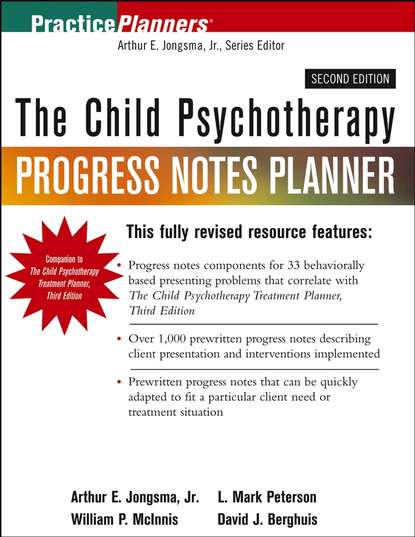 David Berghuis J. - The Child Psychotherapy Progress Notes Planner
