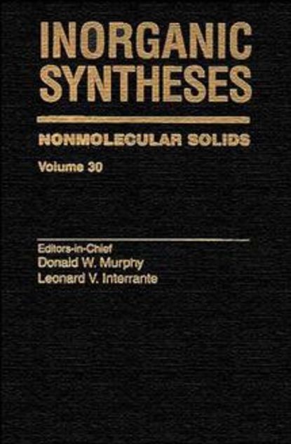 Inorganic Syntheses (Donald Murphy W.). 