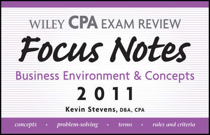 Wiley CPA Examination Review Focus Notes (Kevin  Stevens). 