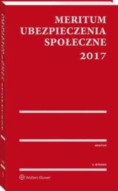 

MERITUM Ubezpieczenia społeczne 2017