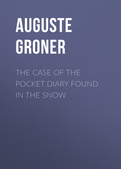 

The Case of the Pocket Diary Found in the Snow