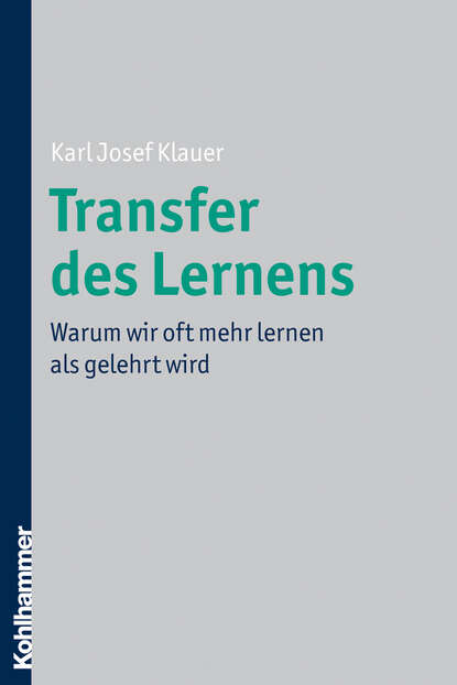 

Transfer des Lernens